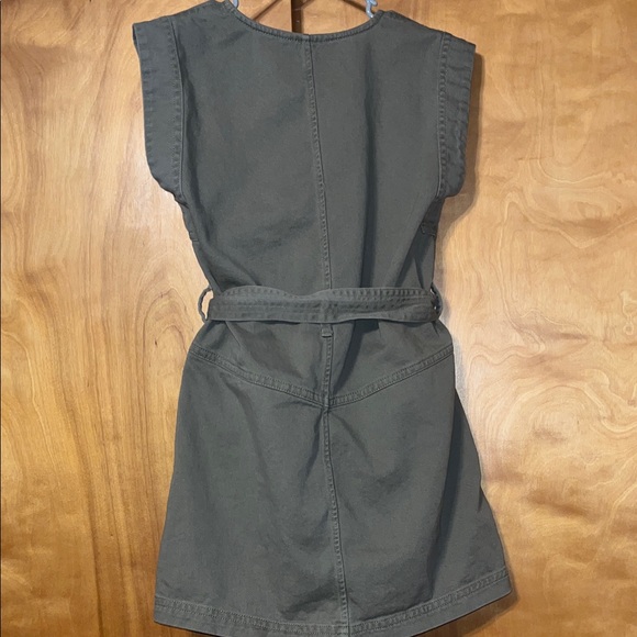 Stylish Banana Republic Olive Green Dress - Picture 3 of 3